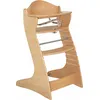 Hochstuhl ROBA Treppenhochstuhl Chair up, natur, Baby, Gr. B/H/T: 44cm x 83cm x 49cm, beige (natur), Stühle, aus Holz