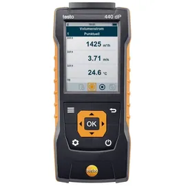 TESTO 440 dP Druck-Messgerät Luftdruck, Beleuchtungsstärke, CO2, Temperatur, Windgeschwindigkeit -150 - Klimamessgerät 0560 4402