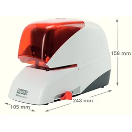 Rapid 5050e elektrisch silber/orange