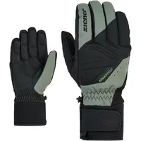 Ziener GATIS Ski-Handschuhe/Wintersport | green mud, 8