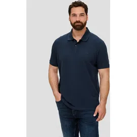 s.Oliver Poloshirt aus Baumwollpiqué - blau 4XL