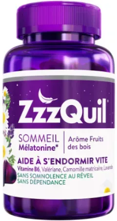 Wick ZzzQuil Gute Nacht Einschlafhilfe 30 Weichgummis
