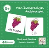 Mein Zweisprachiges Aufdeckspiel, Obst und Gemüse, Arabisch (Kinderspiel)