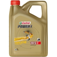 Castrol POWER1 4T 20W-50 4-Takt Motoröl, 4L