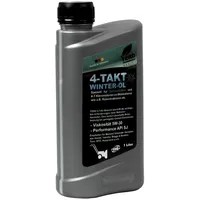 5W-30 Öl Motrenöl Winter-Öl API SJ 1 Liter für 4-Takt Motoren Schneefräsen, Rasentraktor, Rasenmäher