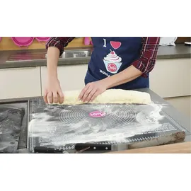 sallys Backmatte ¦ schwarz ¦ Silikon ¦ Maße (cm): B: 60