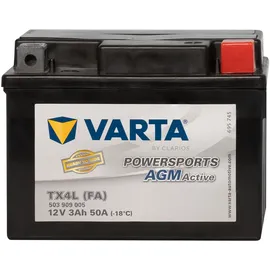 Varta TX4L 3 Ah 50 A