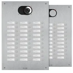 Comelit IX0330 Frontplatte Switch, 30 Teilnehmer, 3-reihig, V4A