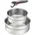 Tefal Ingenio G6, - 26.4x16.8x24.6 cm, abnehmbarer Griff, 2 Edelstahl-Töpfe, Induktion, ofenfest, platzsparend, Messmarken, L977S344