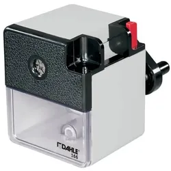 Spitzmaschine mit Zwinge grau