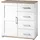 Bega Consult GmbH & Co.KG Internationale Handelsagentur Kommode ROMANCE 93 x 100 x 45 cm Braun / Weiß
