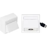 Vivolink Wall Connection Box USB 2.0 Weiß
