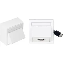 Vivolink Wall Connection Box USB 2.0 Weiß