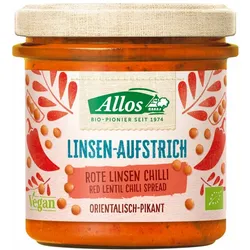 Allos - Linsen-Aufstrich Rote Linse Chili 140 g