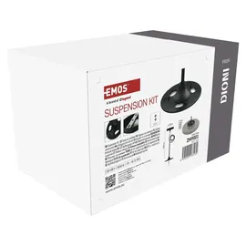 EMOS DIONI 1 LED schwarz Metall