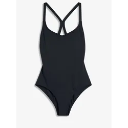 bonprix Badeanzug schnelltrocknend, schwarz, 42