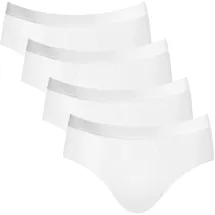 SLOGGI Slip 4er Pack in Weiß L