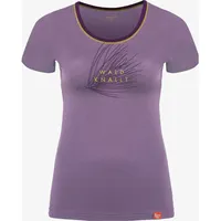 Ein schöner Fleck Erde Damen Wald Knallt T-Shirt (Größe L, lila)