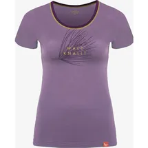 Ein schöner Fleck Erde Damen Wald Knallt T-Shirt (Größe L, lila)
