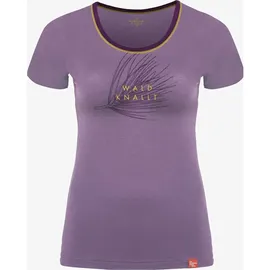 Ein schöner Fleck Erde Damen Wald Knallt T-Shirt (Größe L, lila)
