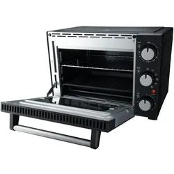 Steba Kleinbackofen KB M19 mit ca. 19 Liter Innenraum und 3 Einschubebenen