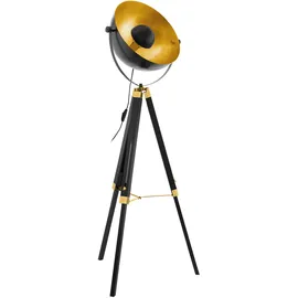 EGLO Covaleda schwarz/messing/gold