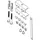 Vogel's Vogels PFB-Befestigungsset PFA9126 sw-si
