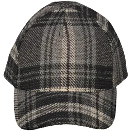 Lerros Karierte Basecap grau PCK