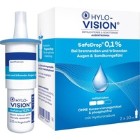 OmniVision Hylo-Vison SafeDrop 0,1% Augentropfen 2X10 ml