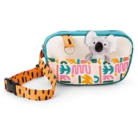 NICI Gürteltasche 20x11cm mit kleinem Kuscheltier Koala 10cm bunt