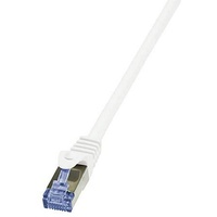 Logilink PrimeLine Patchkabel, Cat6a/Cat7, S/FTP, RJ-45/RJ-45, 5m, weiß (CQ4071S)