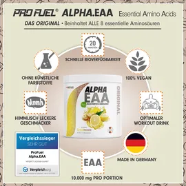 ProFuel Alpha EAA Citrus Ingwer Pulver 462 g