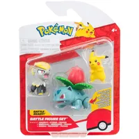 Pokémon PKW3893 - Battle Figure Set - Pikachu, Miniras,