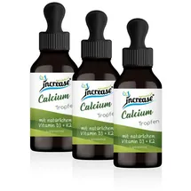 Increase Liposomales Calcium mit Vitamin K2 & D3 Tropfen 180 ml