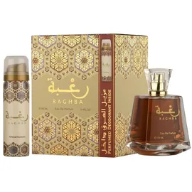Lattafa Raghba Eau de Parfum 100 ml + Deo Spray 50 ml Geschenkset