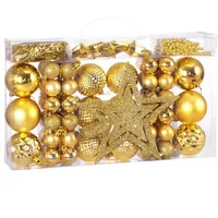 DEUBA Christbaumschmuck Gold