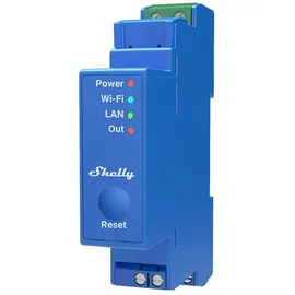 Shelly Pro 1 Hutschienenrelais Bluetooth, Wi-Fi
