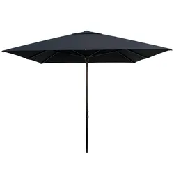 Resol garbar SARDIGNA Regenschirm Outdoor 300x300 Schwarz (Schirmständer nicht enthalten)