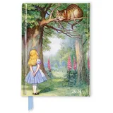 Flame Tree Gift John Tenniel – Alice im Wunderland – Alice und die Grinsekatze – Taschenkalender 2026: Original Flame Tree Publishing-Pocket Diary [Taschenkalender]