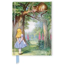 Flame Tree Gift John Tenniel – Alice im Wunderland – Alice und die Grinsekatze – Taschenkalender 2026: Original Flame Tree Publishing-Pocket Diary [Taschenkalender]