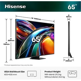 Hisense 65UR9DS 65" 3840 x 2160 Pixel LED 4K-Fernseher