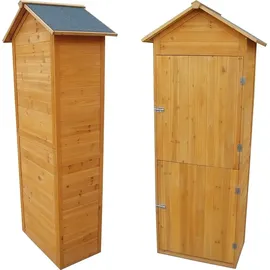 MuCoLa Geräteschrank 0,49 x 0,79 x 1,9 m natur