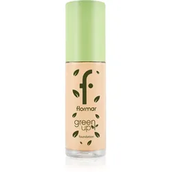 flormar Green Up Foundation mattierendes Make-up Farbton 020 Soft Ivory 30 ml