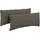 sit&more Polsterauflage 65 x 25 x 10 cm braun 2-tlg.