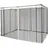 Outsunny Moskitonetz 302 x 207 cm schwarz