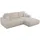 MKS Ecksofa OVO Cord 4-Sitzer Beige