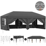 GUNJI Pop-up Partyzelt 3x3/3x6 faltzelt Pavillon Gartenpavillon Winterfestes uv