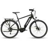 Head E-Bike HEAD "Trivor" E-Bikes Gr. 50 cm, 28 Zoll (71,12 cm), schwarz (black matt, grey) E-Bikes Pedelec, Elektrofahrrad für Herren, Trekkingrad