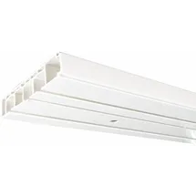 LIEDECO Gardinenstange 3 läufig-läufig Fixmaß, 97498503-2 weiß