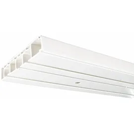 LIEDECO Gardinenstange 3 läufig-läufig Fixmaß, 97498503-2 weiß